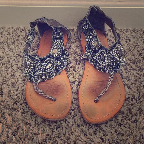 matisse sandals jeweled